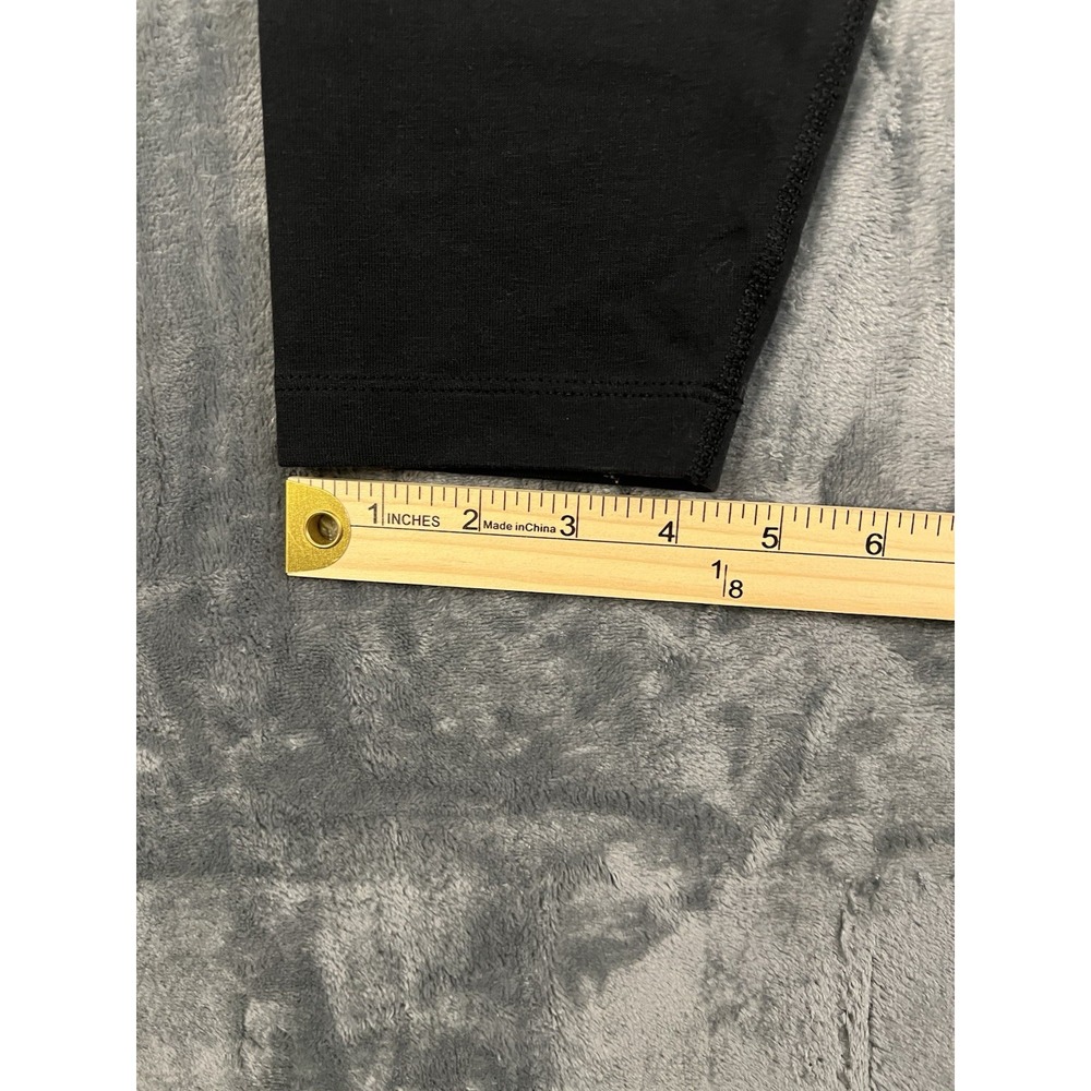 Nike Sportswear Women Ankle Leggings Black/White Logo XL Elastic Waist Stretch - Picture 12 of 15